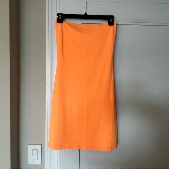 Susana Monaco Orange Tube Mini Dress - Picture 4 of 4